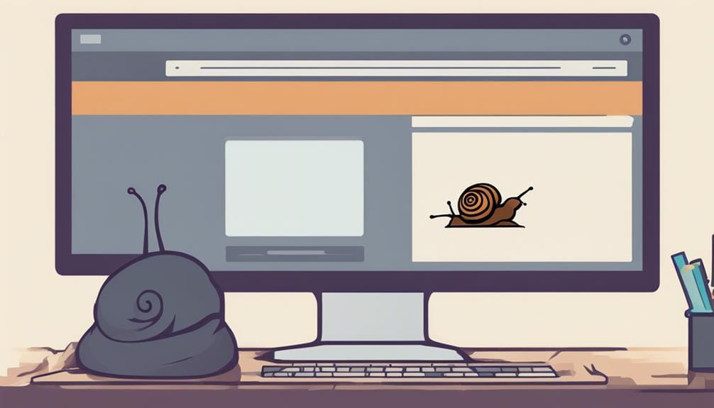 ignoring website loading speed